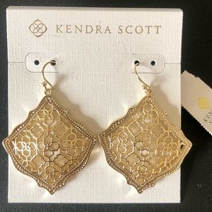 Kendra Scott Brand New Gold Kirsten Earring